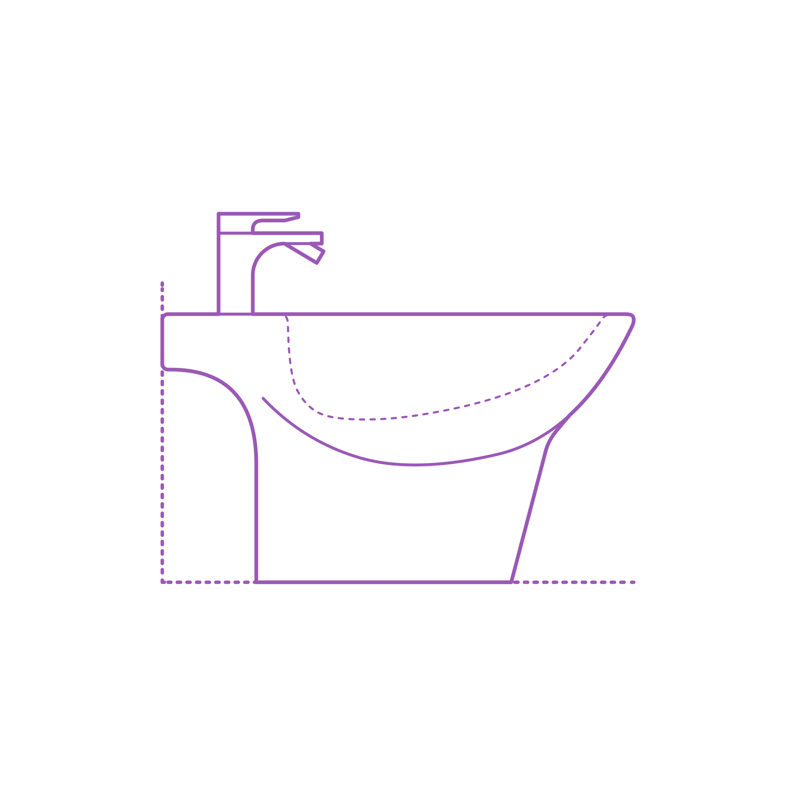 Fixtures Bidets Toto Pacifica Bidet Outline Drawing Svg Vector Free Vectors